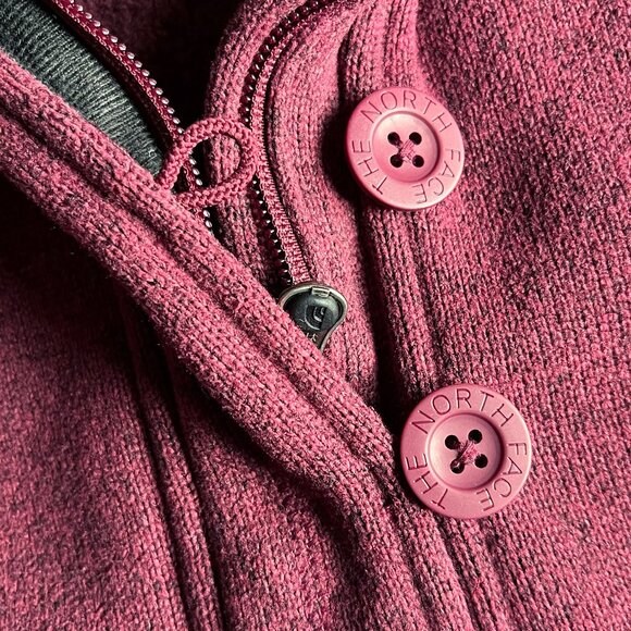 The North Face sweater fleece hoodie M - Picture 5 of 11